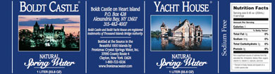 Boldt Castle label